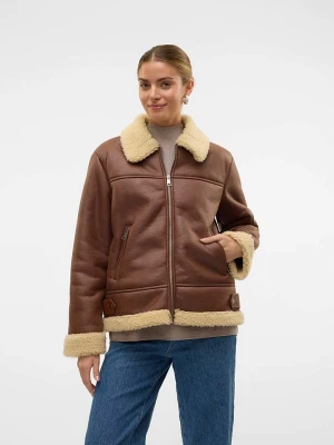 Vero Moda Kurtka przejściowa w kolorze brązowym rozmiar: XS
