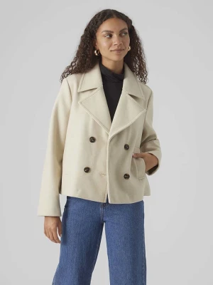 Vero Moda Kurtka przejściowa w kolorze kremowym rozmiar: M
