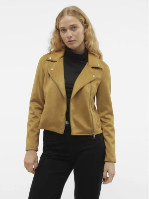Vero Moda Kurtka z imitacji skóry Jose 10300938 Brązowy Regular Fit