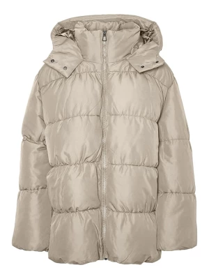 Vero Moda Kurtka zimowa "Nio" w kolorze beżowym rozmiar: XL