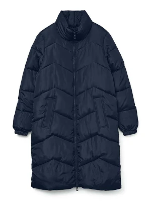 Vero Moda Płaszcz pikowany w kolorze granatowym rozmiar: M