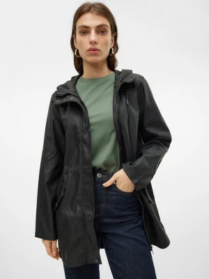 Vero Moda Płaszcz przeciwdeszczowy w kolorze czarnym rozmiar: XL
