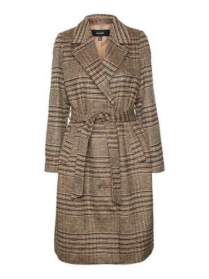Vero Moda Płaszcz przejściowy "Luck" w kolorze jasnobrązowym rozmiar: XS
