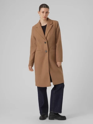 Vero Moda Płaszcz przejściowy w kolorze jasnobrązowym rozmiar: L