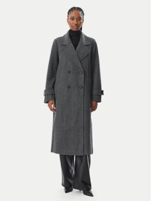 Vero Moda Płaszcz zimowy Eva 10348666 Szary ciemny Regular Fit