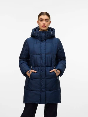Vero Moda Płaszcz zimowy "VMNOVA" w kolorze granatowym rozmiar: L