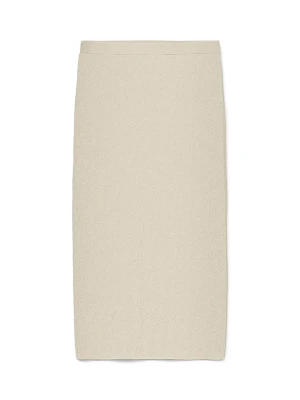 Vero Moda Spódnica dzianinowa w kolorze beżowym rozmiar: XL