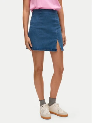 Vero Moda Spódnica jeansowa Nelly 10311322 Niebieski Regular Fit