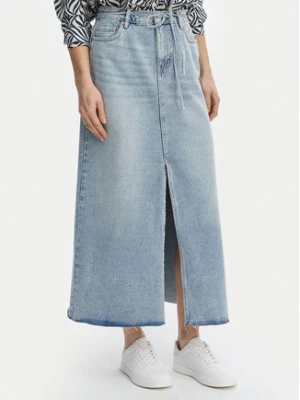 Vero Moda Spódnica jeansowa Wien 10341834 Niebieski Regular Fit
