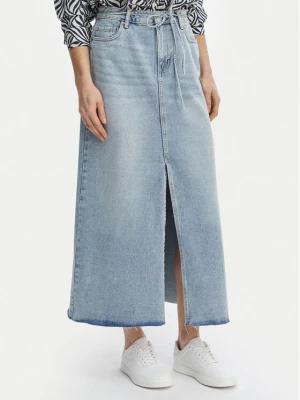 Vero Moda Spódnica jeansowa Wien 10341834 Niebieski Regular Fit