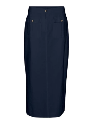Vero Moda Spódnica "Luna" w kolorze granatowym rozmiar: XL