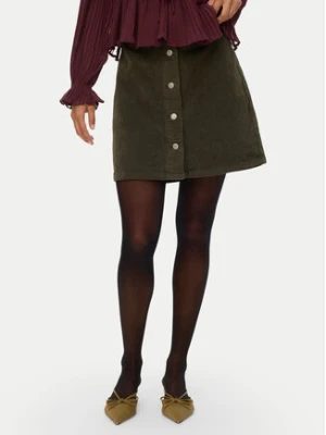 Vero Moda Spódnica mini Etta 10315342 Zielony Regular Fit