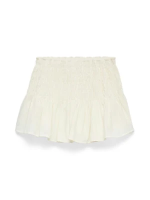 Vero Moda Spódnica mini Sofia 10350924 Biały Regular Fit