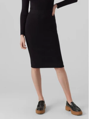 Vero Moda Spódnica ołówkowa 10290677 Czarny Slim Fit