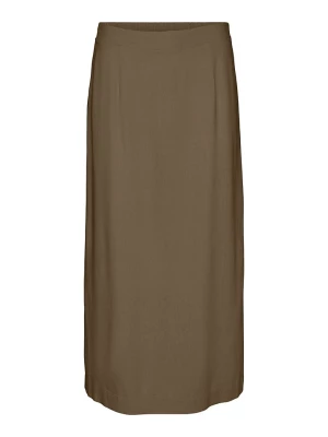 Vero Moda Spódnica w kolorze brązowym rozmiar: M