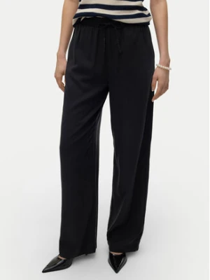 Vero Moda Spodnie materiałowe Bree 10304898 Czarny Loose Fit