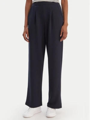 Vero Moda Spodnie materiałowe Hali 10339404 Granatowy Straight Fit