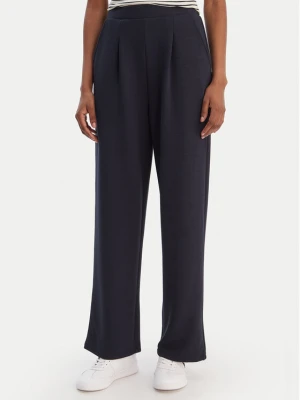 Vero Moda Spodnie materiałowe Hali 10339404 Granatowy Straight Fit