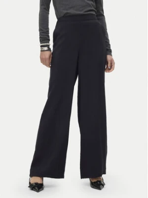 Vero Moda Spodnie materiałowe Josie 10303759 Czarny Wide Leg
