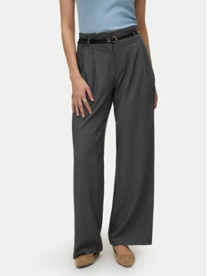 Vero Moda Spodnie materiałowe Tahia 10340300 Szary Wide Leg