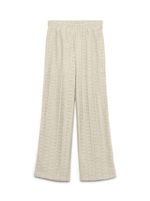 Vero Moda Spodnie w kolorze beżowym rozmiar: XL