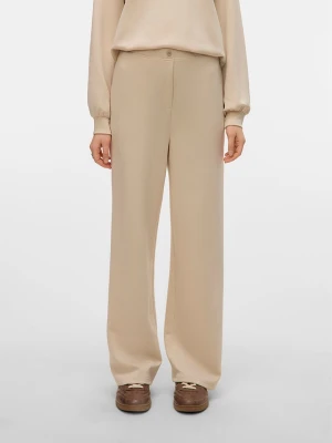 Vero Moda Spodnie w kolorze beżowym rozmiar: XS