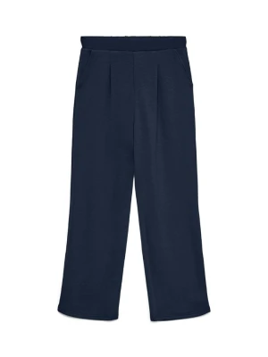 Vero Moda Spodnie w kolorze granatowym rozmiar: L