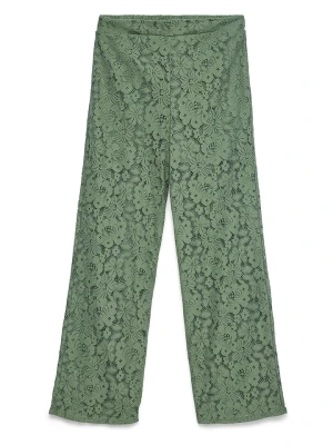 Vero Moda Spodnie w kolorze zielonym rozmiar: XL