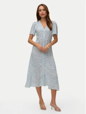 Vero Moda Sukienka codzienna Alba 10330301 Biały Regular Fit