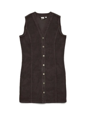 Vero Moda Sukienka codzienna Eden 10333959 Brązowy Regular Fit
