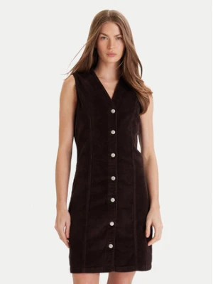 Vero Moda Sukienka codzienna Eden 10333959 Brązowy Regular Fit