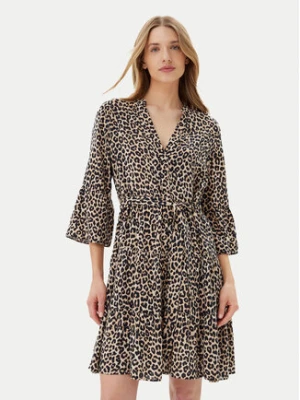 Vero Moda Sukienka codzienna Melba 10329936 Brązowy Loose Fit