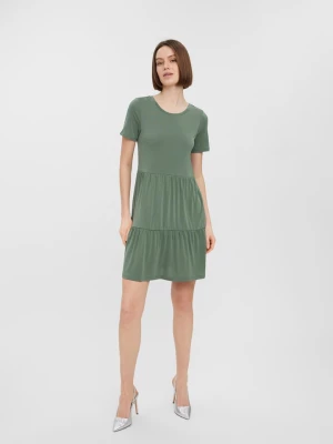 Vero Moda Sukienka "Filli Calia" w kolorze zielonym rozmiar: XS