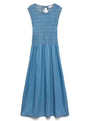 Vero Moda Sukienka jeansowa Nerina 10346564 Niebieski Regular Fit