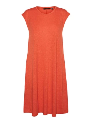 Vero Moda Sukienka "June" w kolorze pomarańczowym rozmiar: XS