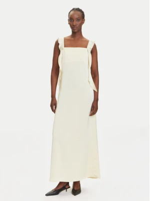 Vero Moda Sukienka koktajlowa Eloisa 10340914 Beżowy Slim Fit