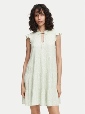 Vero Moda Sukienka letnia Alba 10342656 Zielony jasny Regular Fit