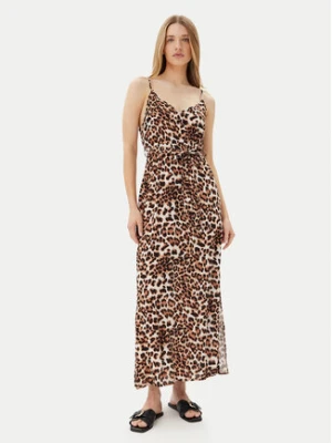 Vero Moda Sukienka letnia Easy 10307995 Brązowy Regular Fit