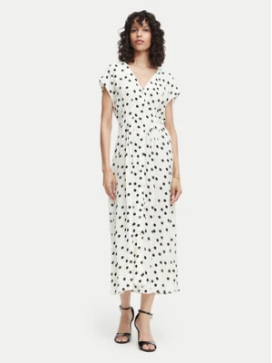 Vero Moda Sukienka letnia Elisa 10348019 Biały Regular Fit