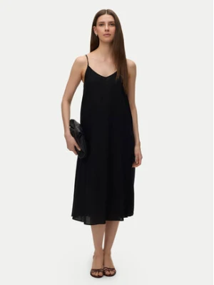 Vero Moda Sukienka letnia Emilo 10340519 Czarny Loose Fit