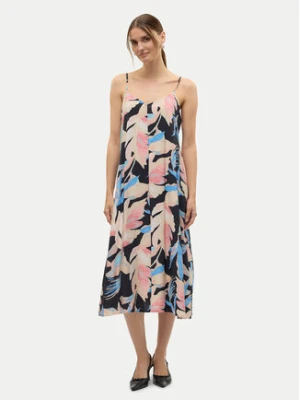 Vero Moda Sukienka letnia Josie 10303398 Czarny Regular Fit