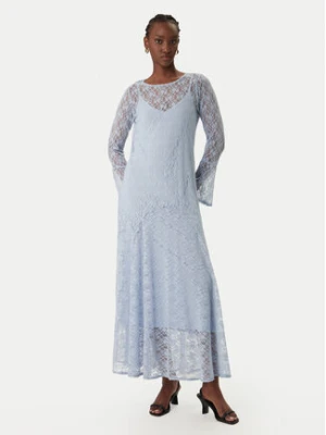 Vero Moda Sukienka letnia Loulou 10346192 Błękitny Loose Fit