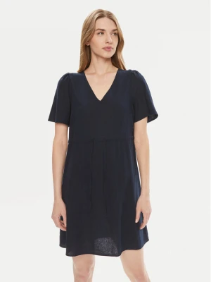 Vero Moda Sukienka letnia Mymilo 10303686 Granatowy Regular Fit