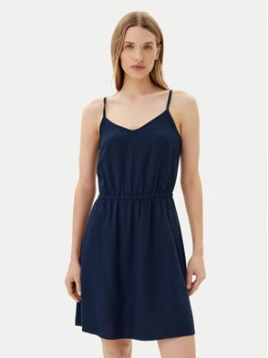 Vero Moda Sukienka letnia Mymilo 10303689 Granatowy Regular Fit