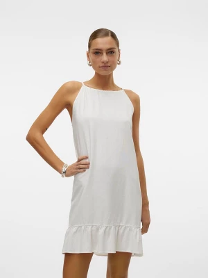 Vero Moda Sukienka "Mymilo" w kolorze białym rozmiar: L