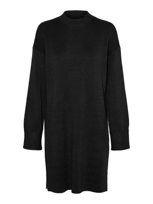 Vero Moda Sukienka "Vmgoldneedle" w kolorze czarnym rozmiar: XS