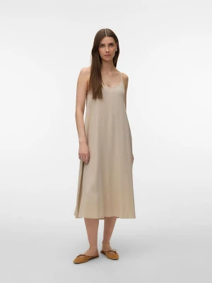 Vero Moda Sukienka w kolorze beżowym rozmiar: S