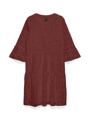 Vero Moda Sukienka w kolorze bordowym rozmiar: L