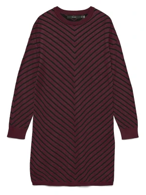 Vero Moda Sukienka w kolorze ciemnofioletowo-czarnym rozmiar: XL