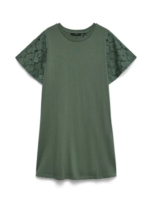 Vero Moda Sukienka w kolorze ciemnozielonym rozmiar: XL